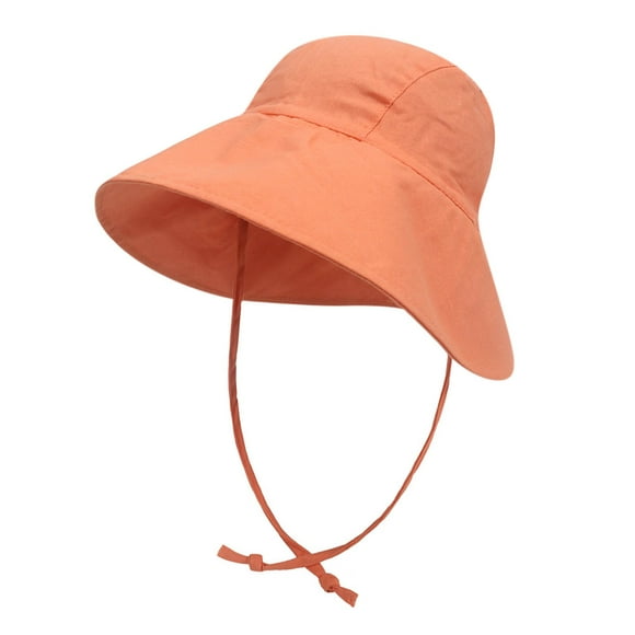 Toallas para el cabello, toalla para el cabello, sombrero para el sol, lindas gorras anchas de playa para bebés y niñas pequeñas de verano al aire libre, gorra de protección solar