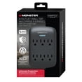 thumbnail image 2 of Monster 6 Outlet Wall Tap with LED Indicator Light - English/French, 2 of 2