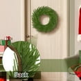 thumbnail image 7 of 18 Inch Christmas Norfolk Pine Wreath for Front Door, Artificial Christmas Wreaths Faux Greenery Pine Needles Wreath for Door Wall Windows Indoor Outdoor Xmas Decor, 7 of 7