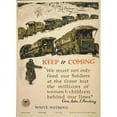 thumbnail image 3 of George Illian 11x14 Black Modern Framed Museum Art Print Titled - Keep it Coming - Waste Nothing (1917), 3 of 5
