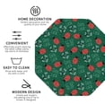 thumbnail image 3 of Vsdgher Good Luck Ladybug Print Leather Coasters for Drinks, Durable Drink Coasters 4 Set for Tabletop Protection, Luxurious Home Décor and Housewarming Gift-Octagon, 3 of 6
