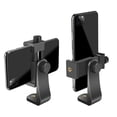 thumbnail image 1 of SharingMoment Soporte Premium para Smartphone/Adaptador de Montaje en Trípode Vertical y Horizontal Soporte Giratorio con Tornillo de 1/4 de Pulgada/Clip Ajustable para iPhone, teléfono Celular Androi, 1 of 5
