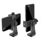 thumbnail image 1 of SharingMoment Soporte Premium para Smartphone/Adaptador de Montaje en Trípode Vertical y Horizontal Soporte Giratorio con Tornillo de 1/4 de Pulgada/Clip Ajustable para iPhone, teléfono Celular Androi, 1 of 5
