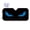 Blue, variant on Skull Windshield Sunshade, UV Block Car Sun Visor SUV Truck