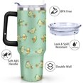 thumbnail image 3 of Avocado 40oz Stainless Steel Vacuum Insulated Tumbler with Lid and Straw for Water Iced Tea Coffee Smoothie and More, 3 of 7