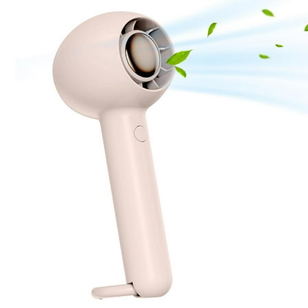 

Geruite Handheld Fan Fan 1200mAh Portable Hand Held Fan Rechargeable Powerful Wind Personal Hand Held Eyelash Fan Battery Operated Small Fan for Outdoor Office fun