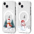 thumbnail image 1 of Funda Yomjew para iPhone 13/14 de 6.1 pulgadas, transparente, magnética, 1 of 5