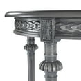 thumbnail image 2 of Butler Hellinger Round Gray Wood Lamp Table, 2 of 8