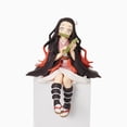 thumbnail image 1 of Demon Slayer Kanroji Mitsuri Anime Figure Toy, Kochou Shinobu Kimetsu no Yaiba, Kamado Nezuko, Tanjirou, 25cm Gong Bohan LED, 1 of 2