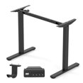 thumbnail image 1 of Costway Electric Standing Desk Frame with LED Display Memory Positions for 40"-48" Desktop Black, 1 of 10