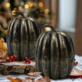 thumbnail image 6 of 7.9 Inch Large Artificial Pumpkins, Big Faux Foam Harvest Pumpkins for Fall Autumn Halloween Thanksgiving Seasonal Holiday Decor, 6 of 6