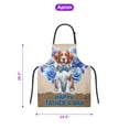 thumbnail image 5 of Brittany Spaniel Proud Dad Happy Father's Day Apron Brittany Dog Lover Gifts Idea for Cooking Grilling Baking Painting Gardening - 02008, 5 of 5