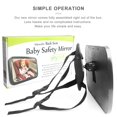 Shynerk Baby Car Mirror, Safety Car Seat Mirror for Rear Facing Infant