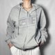 thumbnail image 1 of Y2K Rhinestone Esqueleto Sudaderas Con Capucha De Las Mujeres Gótico Negro Cremallera Hasta De Gran Tamaño Femeninas Retro Harajuku Chamarra Streetwearpangjing, 1 of 4