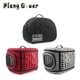 thumbnail image 4 of Bolsa de viaje para mascotas, bolsas para gatos y flores, transpirable, rosa, plegable, para perros pequeños, para exteriores, bolso de hombro plegable para gatos, 4 of 5