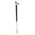 thumbnail image 4 of Calzador de metal Hugo con mango largo dorado negro 49cm, 4 of 10