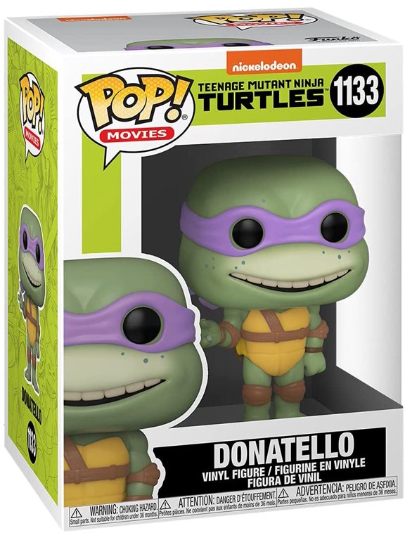 Collectible Pop Movies Teenage Mutant Ninja Turtles 3.75 Inch Action Figure - Donatello #1133