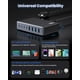 thumbnail image 3 of Bloque de carga LanLuk 200 W USB C GaN III 8 puertos + PD 65 W, 3 of 8