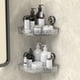 thumbnail image 4 of Cesta de ducha de baño con diseño de glaciar carrito de ducha con ventosa para baño y cocina, 4 of 5