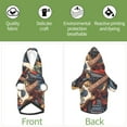 thumbnail image 6 of Gaeub Samurai Frog Guitar Dog Hoodie Sweatshirts Warm Dog Clothes for Small Dogs,Puppy and Cat Costume-, 6 of 7