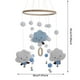 thumbnail image 3 of SKYESHEALLY Móvil de cuna para bebé sin marca, móvil para guardería, campana para cuna, dormitorio de bebé, cuentas de madera, carillón de viento, decoración colgante para cama para niños y niñas, 3 of 4