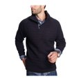 thumbnail image 1 of Weatherproof Mens Basket-Stitch Pullover Sweater navy M, 1 of 1