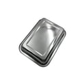 thumbnail image 3 of Charola O Inserto De Acero Inoxidable medida 32x22x4.8cm Contenedor para mantener caliente la comida en el buffet. También se puede usar para hornear alimentos, 3 of 5