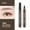 Ash Brown, variant on Kokovifyves Four-pronged Eyebrow Pencil Makeup Natural Three-dimensional Eyebrow Pencil 2.5ml