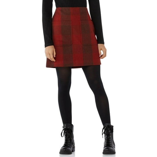 Free Assembly Regular Fit Mini Skirt (Women's), 1 Count, 1 Pack ...