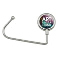 thumbnail image 1 of Art Is Not A Crime Graffiti Purse Bag Hanger Holder Hook, 1 of 4