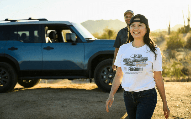 Toyota Vintage Pick-Up Truck T-shirt-Off Road Lifestyle Apparel