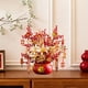 thumbnail image 4 of Adorno de Año Nuevo Chino, bonsái artificial, decoración de mesa, ramas de frutos rojos, 4 of 7
