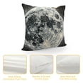 thumbnail image 4 of YINGXI  Decor Throw Pillow Case Full Moon Bright with Stars in Black Universe Cushion Covers for Women Men for Couch Bedroom Living 20x20in, 4 of 5