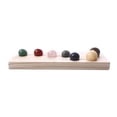 thumbnail image 1 of 7x Bolas de Cristal Hechas a Mano con Base de Madera Figuras Colectivas para perfke bolas de cristal, 1 of 8
