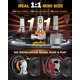 thumbnail image 5 of Luz antiniebla Auxbeam H11 H8 H9 6500K Blanco 16000lm 60W 12V, 5 of 8