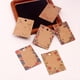 thumbnail image 3 of Tarjeta de Presentación para Joyas, Collares, Dijes, Etiquetas de Papel Kraft para Pendientes y Collares., 3 of 5