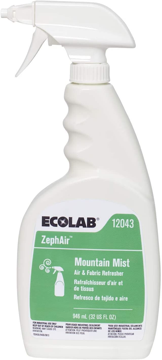 Buy Ecolab 12043 ZephAir Mountain Mist Air Fabric Freshener, 32 oz