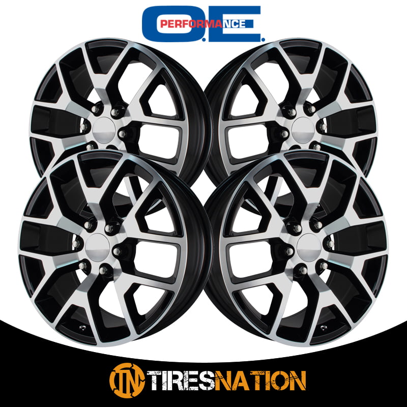 20x9/6x5.5, 27mm Offset OE Performance 150B Wheel with Machined Finish
