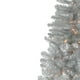Northlight Sapin de Noël Artificiel en Métal Argenté Pré-Éclairé 4.5' - Lumières Claires – image 4 sur 5