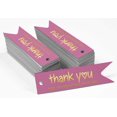 thumbnail image 2 of Inkdotpot Gold Foil Paper Hang Tags Thank You For Celebrating With Me Birthday Favor Tags 100 Pieces, 2 of 6