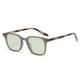 thumbnail image 2 of Gafas de sol retras esmeriladas de la personalidad de la tendencia de la moda de las gafas de sol de la textura, hechas de PC, 2 of 6
