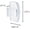 Clear, variant on Command Outdoor Light Clips, 16 Clips, 20 Strips, Water-Resistant Adhesive 17017CLR-AWES Pack of 2
