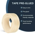thumbnail image 4 of Uxcell Edge Banding, Wood Veneer Tape Pre-glued Flexible Plywood Edge Banding with Hot Melt Adhesive for Furniture Pine 1 Inch x 10 ft, 4 of 7