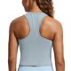 thumbnail image 1 of Top Corto CRZ YOGA Sin Costuras de Cuello Alto en Azul XXS, 1 of 3