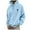 A-Light Blue144, variant on XIAOCHA Mens Casual Graphic Pullover Hoodie Long Sleeve Comfortable Streetwear Top
