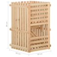 thumbnail image 4 of vidaXL Potato Box 50x50x80 cm Solid Pinewood, 4 of 5