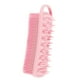 thumbnail image 1 of Exfoliante de Cuerpo de Silicona 2 en 1 Cepillo de Cuerpo Masajeador de Cuero Cabelludo Suave para Usar en la Ducha Rosa, 1 of 7