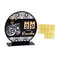 thumbnail image 2 of balikha Ramadan Advent Calendar, Islamic Mosque Party Holiday Acrylic Eid Mubarak Gift Ramadan Decoration for Farmhouse,School Round Shaped, 2 of 9