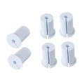 thumbnail image 3 of Pasacables flexibles para enrutamiento de cables de 6 piezas, aptos para orificios de pared de 1 pulgada de goma Blanco, 3 of 9