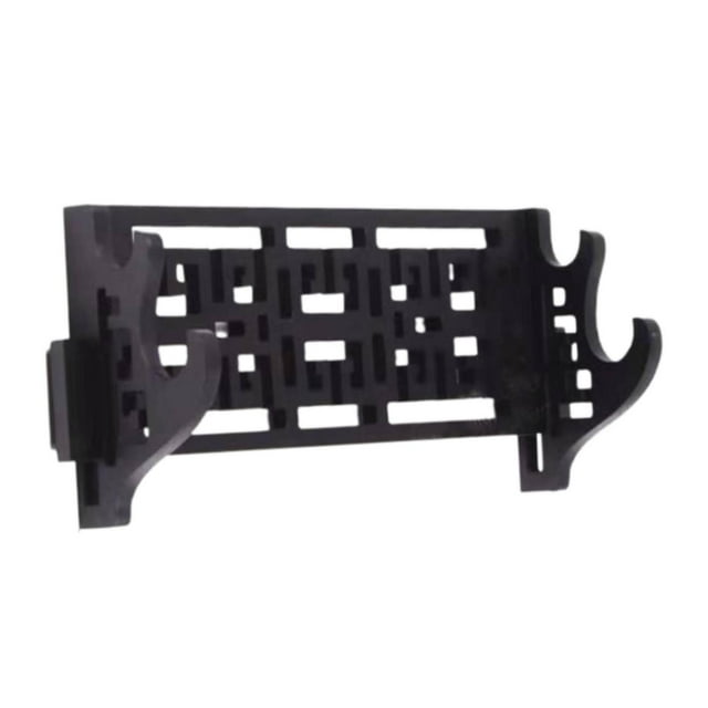 Yinanstore Support de Flûte Support en Bois Multifonction Étagère Support pour Samouraï Tanto Collection Médiévale Double Couche